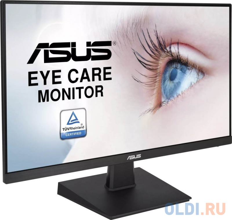 Монитор 23.8" ASUS VA247HE, цвет черный, размер 23.8