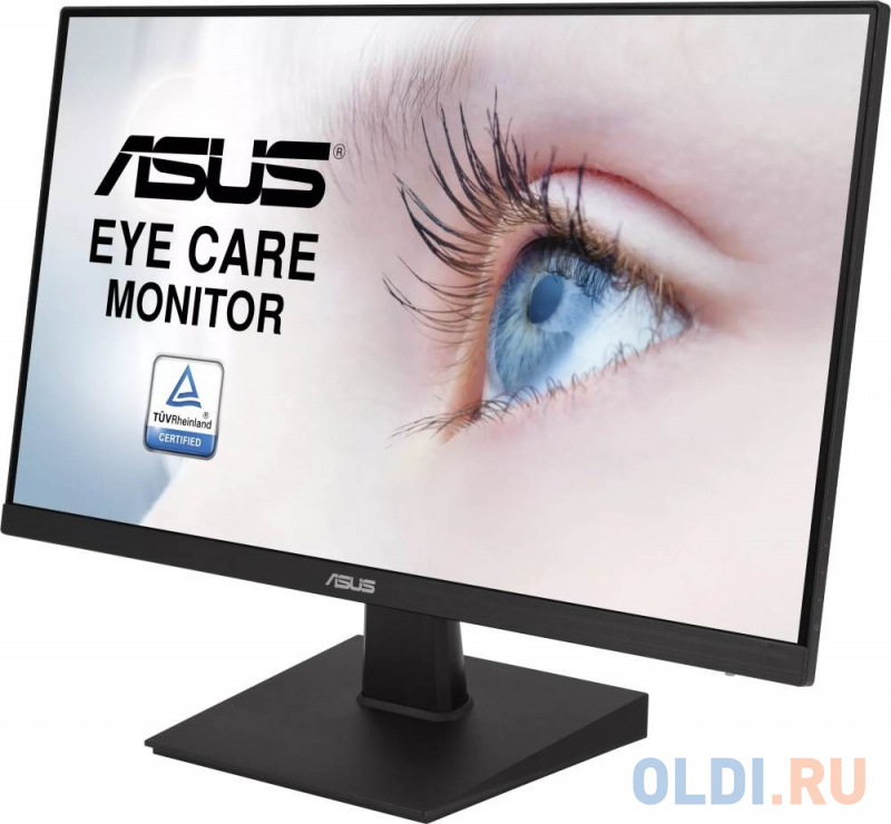 Монитор 23.8" ASUS VA247HE, цвет черный, размер 23.8