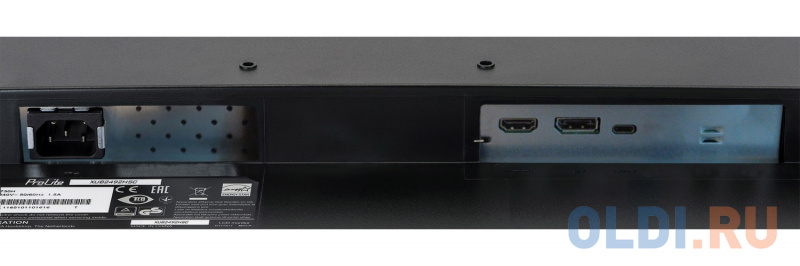 Монитор Iiyama 23.8" ProLite XUB2492HSC-B1 черный IPS LED 16:9 HDMI M/M матовая HAS Piv 250cd 178гр/178гр 1920x1080 75Hz DP FHD USB 5.4кг фото