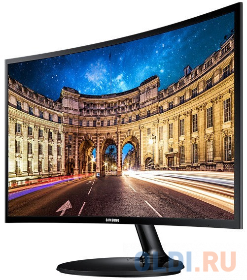 Монитор 23.5" Samsung C24F390FHM, цвет черный, размер 23.5