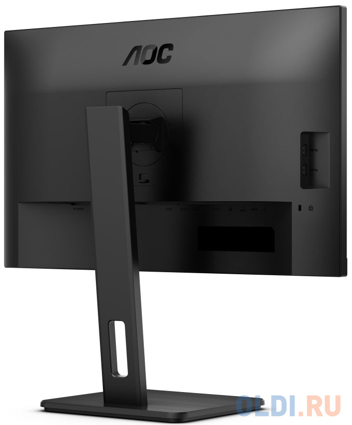 Монитор AOC 23.8" 24P3CV черный IPS LED 4ms 16:9 HDMI M/M матовая HAS Piv 1000:1 300cd 178гр/178гр 1920x1080 75Hz DP FHD USB 4.41кг фото