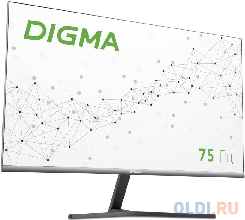 Монитор Digma 27" DM-MONB2704 темно-серый IPS LED 5ms 16:9 HDMI M/M матовая 250cd 178гр/178гр 1920x1080 VGA DP FHD 3.2кг фото