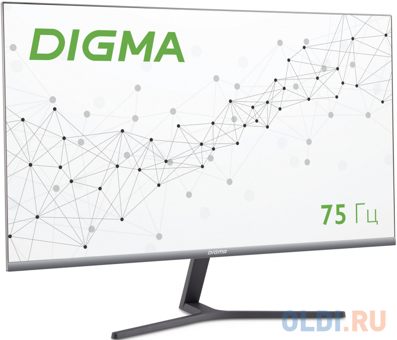 Монитор Digma 27" DM-MONB2704 темно-серый IPS LED 5ms 16:9 HDMI M/M матовая 250cd 178гр/178гр 1920x1080 VGA DP FHD 3.2кг фото