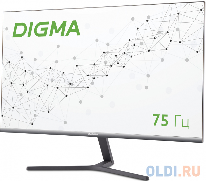 Монитор Digma 27" DM-MONB2704 темно-серый IPS LED 5ms 16:9 HDMI M/M матовая 250cd 178гр/178гр 1920x1080 VGA DP FHD 3.2кг фото