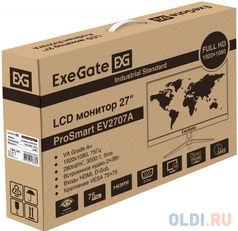 Монитор Exegate EX294345RUS фото