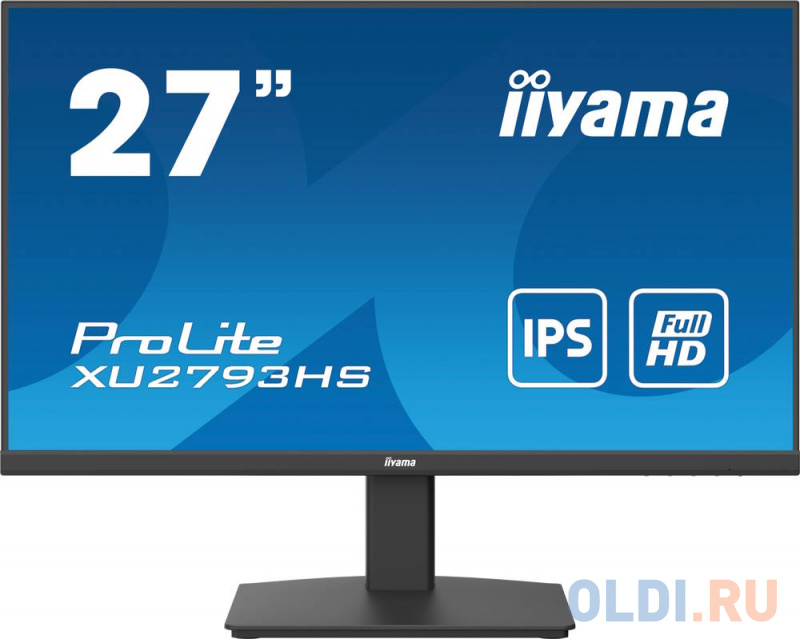 

Монитор 27" iiYama ProLite XU2793HS-B5, Черный