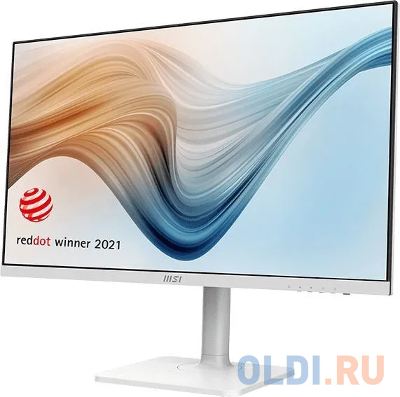 Монитор MSI 27" Modern MD272PW белый IPS LED 16:9 HDMI M/M матовая HAS Piv 250cd 178гр/178гр 1920x1080 75Hz DP FHD USB 5.85кг 9S6-3PB19H-068 - фото 3