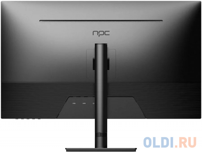 Монитор NPC 27" MZ270G черный IPS LED 5ms 16:9 HDMI M/M матовая HAS Piv 250cd 178гр/178гр 2560x1440 75Hz FreeSync DP 2K USB 4кг фото