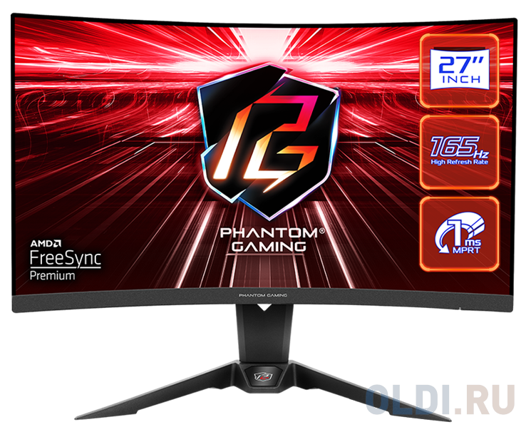 

Монитор 27" ASRock Phantom Gaming PG27Q15R2A, Черный