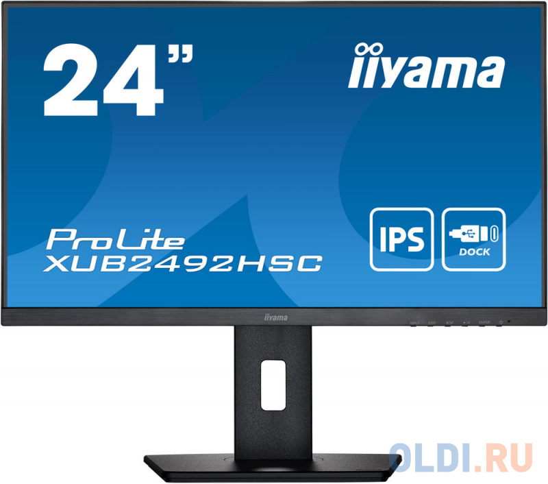 

Монитор Iiyama 23.8" ProLite XUB2492HSC-B5 черный IPS LED 16:9 HDMI M/M матовая HAS Piv 250cd 178гр/178гр 1920x1080 DP FHD USB 5.4кг