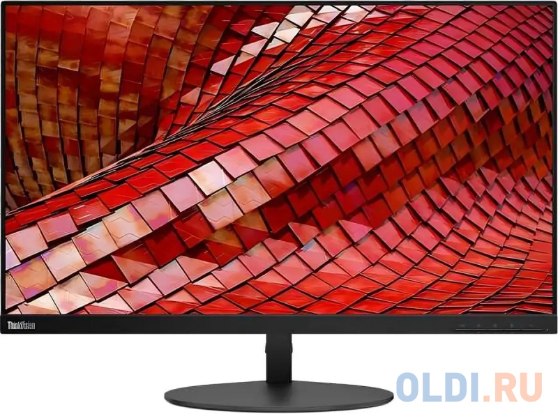 

Монитор Lenovo 27" ThinkVision T27i-10 черный IPS LED 4ms 16:9 HDMI полуматовая HAS Piv 1000:1 250cd 178гр/178гр 1920x1080 VGA DP FHD USB 6.55кг