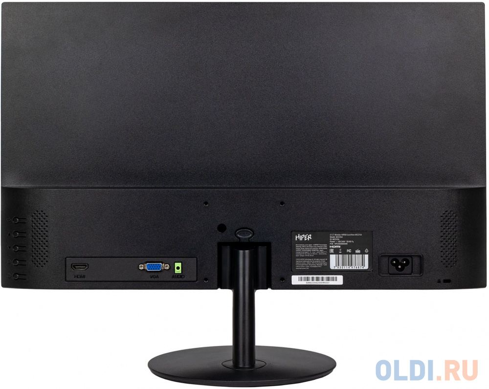 Монитор Hiper 21.5" EasyView M2235A черный VA LED 7ms 16:9 HDMI глянцевая 200cd 178гр/178гр 1920x1080 60Hz FreeSync VGA FHD 2.5кг M2235A-60 - фото 8
