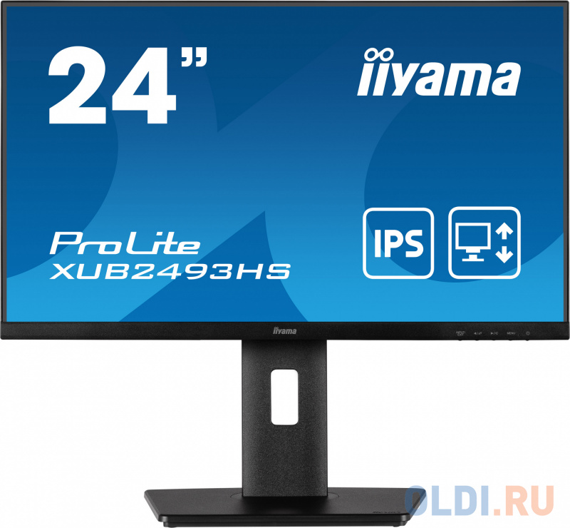 

Монитор Iiyama 23.8" ProLite XUB2493HS-B5 черный IPS LED 16:9 HDMI M/M матовая HAS Piv 250cd 178гр/178гр 1920x1080 75Hz FreeSync DP FHD 5.7кг