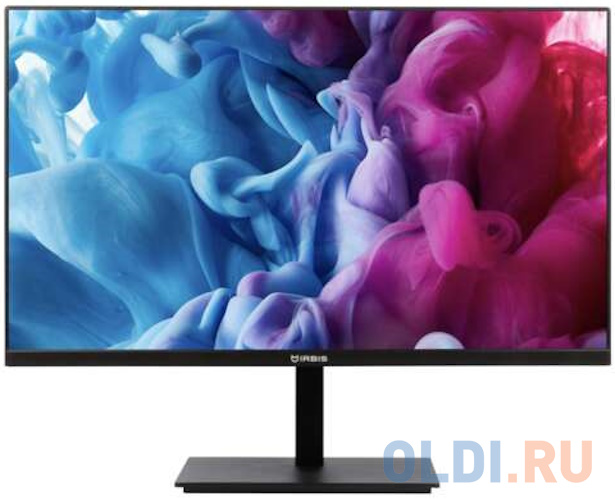 IRBIS  24 23.8'' LED Monitor 1920x1080, 16:9, IPS, 250 cd/m2, 1000:1, 5ms, 178°/178°, USB-C(65W), HDMI, USB 2.0x2, PJ, Audio out, 75Hz, накл 4k hdmi compatible wireless wifi display dongle adapter 2 4g wireless screen share display receiver for tv projector monitor