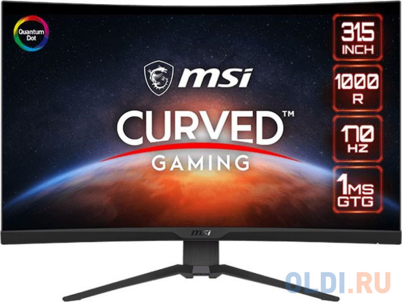 

Монитор 31.5" MSI MAG 325CQRF-QD, Черный