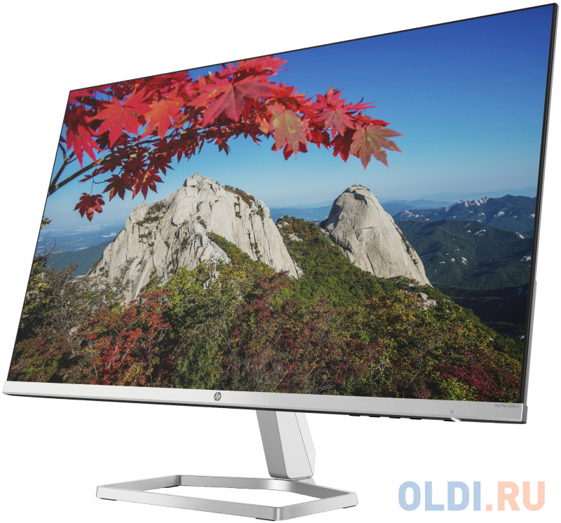 

ЖК-монитор 27" HP M27f Full HD IPS AMD FreeSync 75 Гц, 5 мс, 1000:1, VGA, HDMI, серебристый
