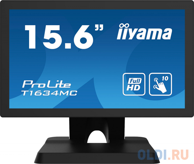 

Монитор Iiyama 15.6" T1634MC-B8X черный IPS LED 25ms 16:9 HDMI матовая 450cd 178гр/178гр 1920x1080 60Hz VGA DP FHD Touch 3.9кг