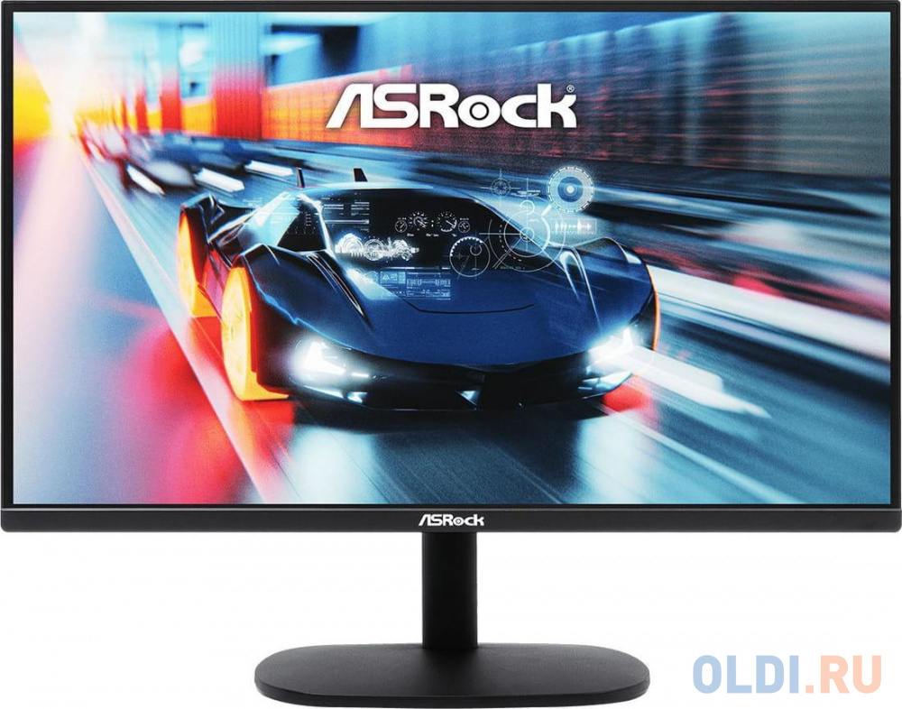 Монитор ASRock 24.5" CL25FF Black (IPS, 1920x1080, D-Sub+HDMI, 1 ms, 178°/178°, 300 cd/m, 1300:1, 100Hz)