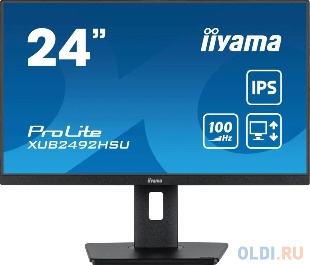 

Монитор 23.8" iiYama ProLite XUB2492HSU-B6, Черный