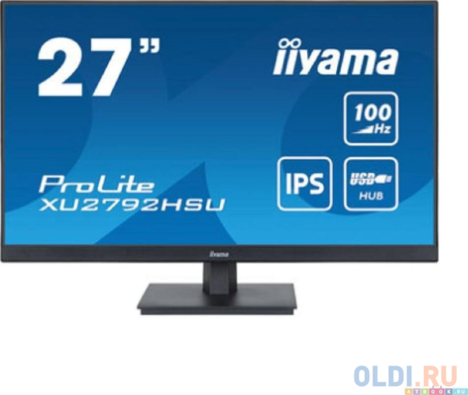 

Монитор 27" iiYama ProLite XU2792HSU-B6, Черный