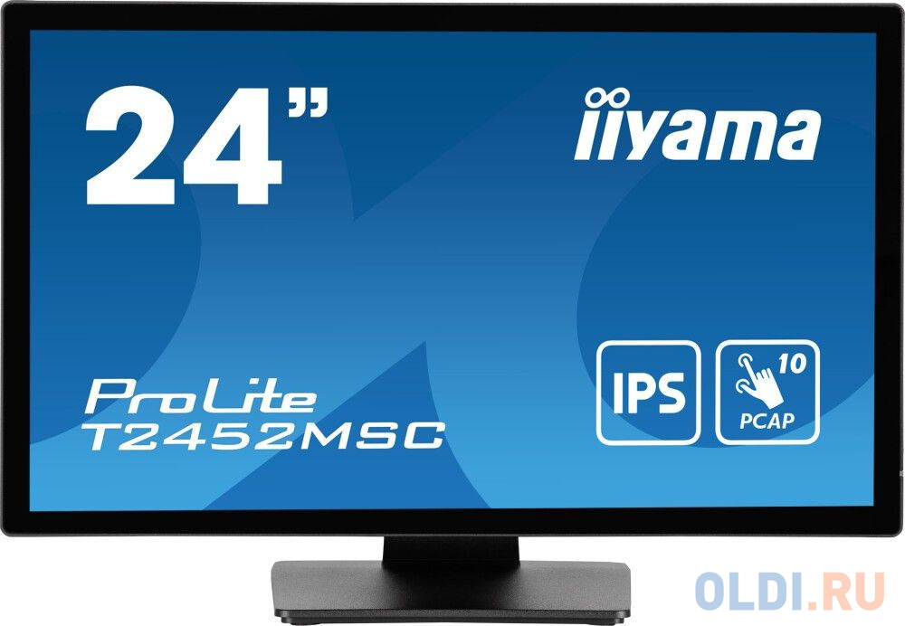 

Монитор 23.8" iiYama ProLite T2452MSC-B1, Черный