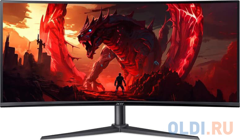 34'' ACER Nitro XZ342CUV3bmiiphx,ZeroFrame,Curved 1500R Black,21:9,VA,3440x1440,1ms,400cd,180Hz,2xHDMI(2.0)+1xDP(1.4)+SPK+Audio out,Speakers