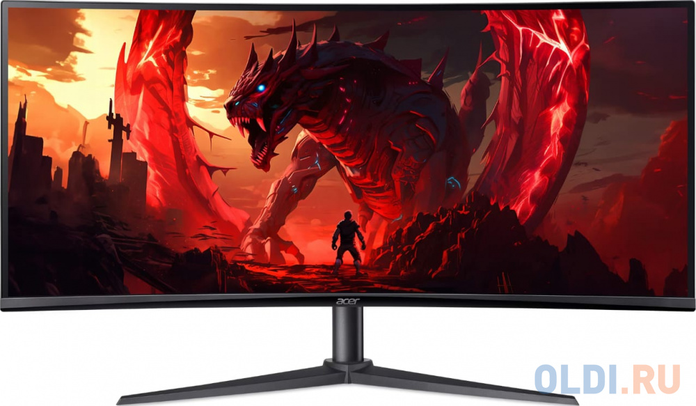 34'' ACER Nitro XZ340CUHbiiphx, ZeroFrame, Curved 1500R Black, 21:9, VA, 3440x1440, 1 / 5ms, 250cd, 100Hz, 2xHDMI(2.0) + 2xDP(1.4) + Audio o