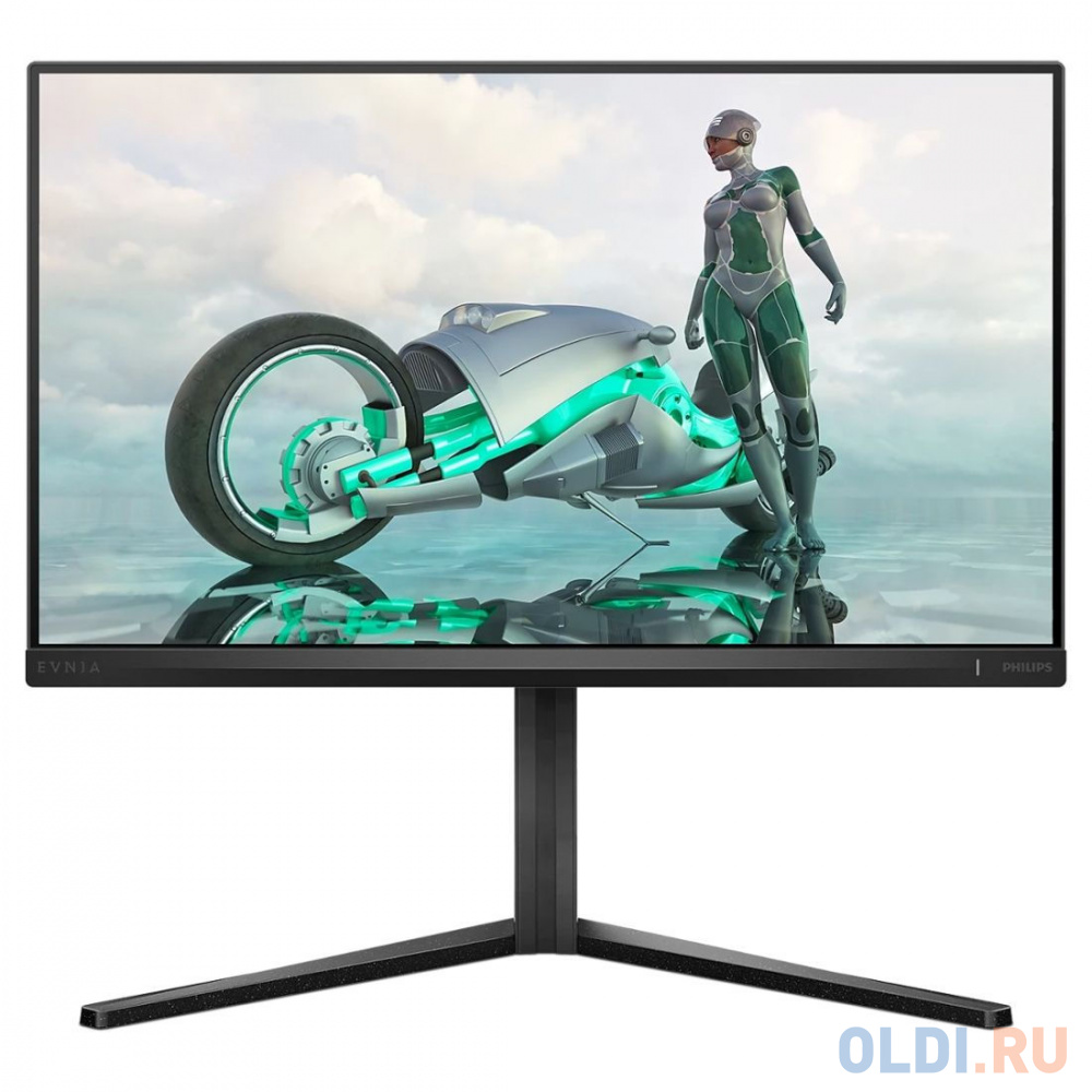 Монитор LCD 23,8 16:9 1920х1080(FHD) IPS, nonGLARE, 180 Hz, 300 cd/m2, H178°/V178°, 1000:1, 80M:1, 16.7M, 1ms, 2xHDMI, DP, Height adj, Pivot, Tilt, Sw