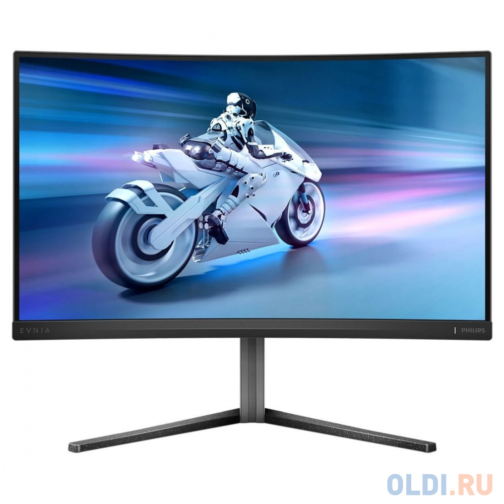 Монитор LCD 27'' 16:9 1920х1080(FHD) VA, Curved, nonGLARE, 280 Hz, 300 cd/m2, H178°/V178°, 3000:1, 80M:1, 16.7M, 1ms, 2xHDMI, DP, Height adj