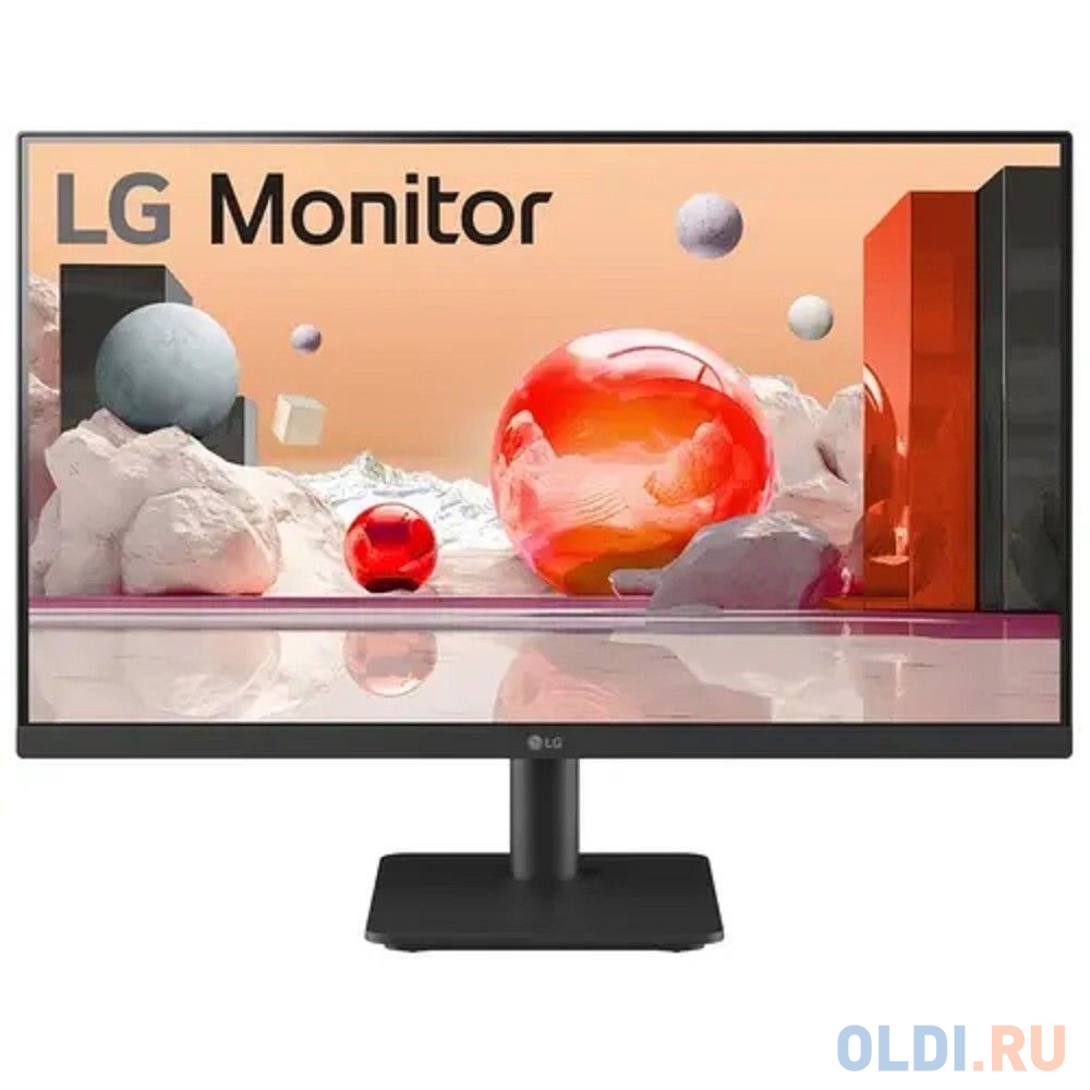 МОНИТОР 27" LG 27MS500-B Black (IPS, 1920x1080, 100Hz, 5 ms, 178°/178°, 250 cd/m, 1300:1, +2xHDMI 1.4) - 27MS500-B.ARUZ