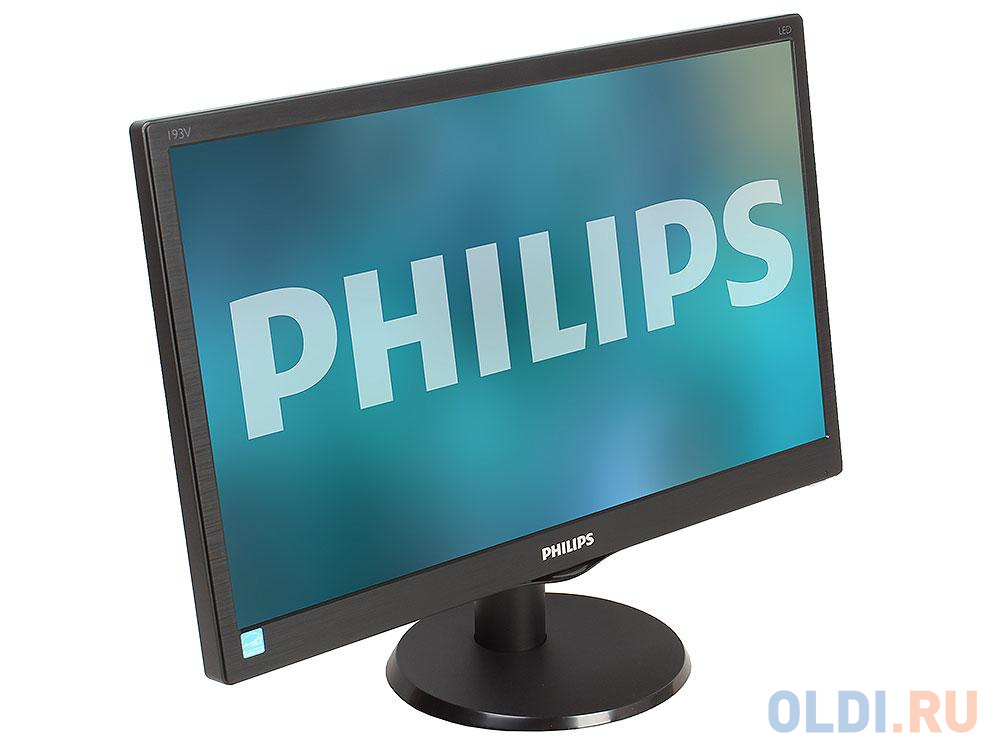 Монитор 18.5" Philips 193V5LSB2/62(10) Black 1366x768, 5ms, 200 cd/m2, 700:1 (DCR 10M:1), D-Sub, vesa 193V5LSB2/10/62