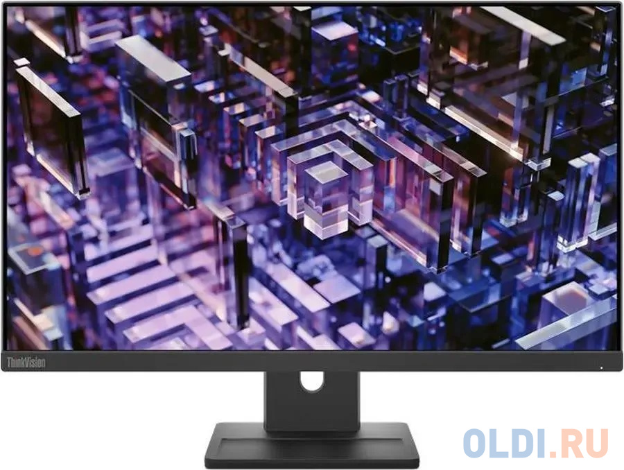 Монитор Lenovo 23.8" E24-30 Black, 16:9, IPS, 1920x1080, 4ms, 250cd, 100Hz, 1xVGA, 1xHDMI, 1xDP, SPK, HAS - 63EDXAR2CB