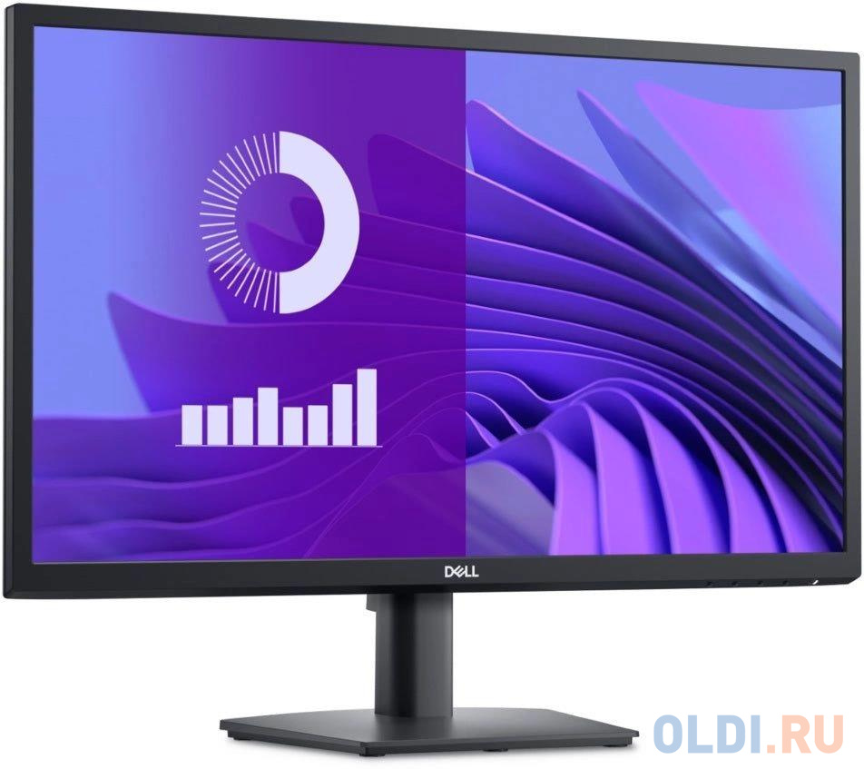 Монитор Dell 23.8" E2425H черный VA LED 16:9 M/M матовая 3000:1 250cd 178гр/178гр 1920x1080 75Hz VGA DP FHD 3.93кг