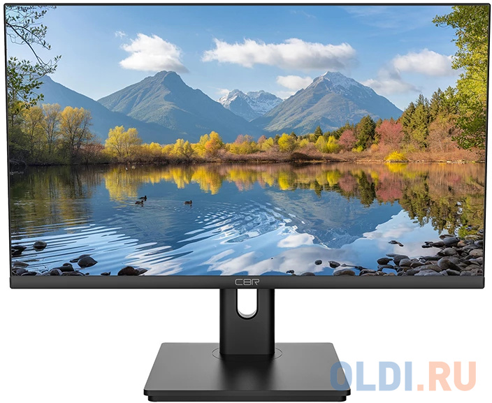 CBR LCD Монитор 23.8" MD-2401 безрамочный, IPS, FHD 1920x1080, 100Гц, Динамики 2*3W, HAS, Pivot, 1*DP/1*HDMI, внутренний БП, FreeSync, черный, ка - LCD-MD2401-OPC