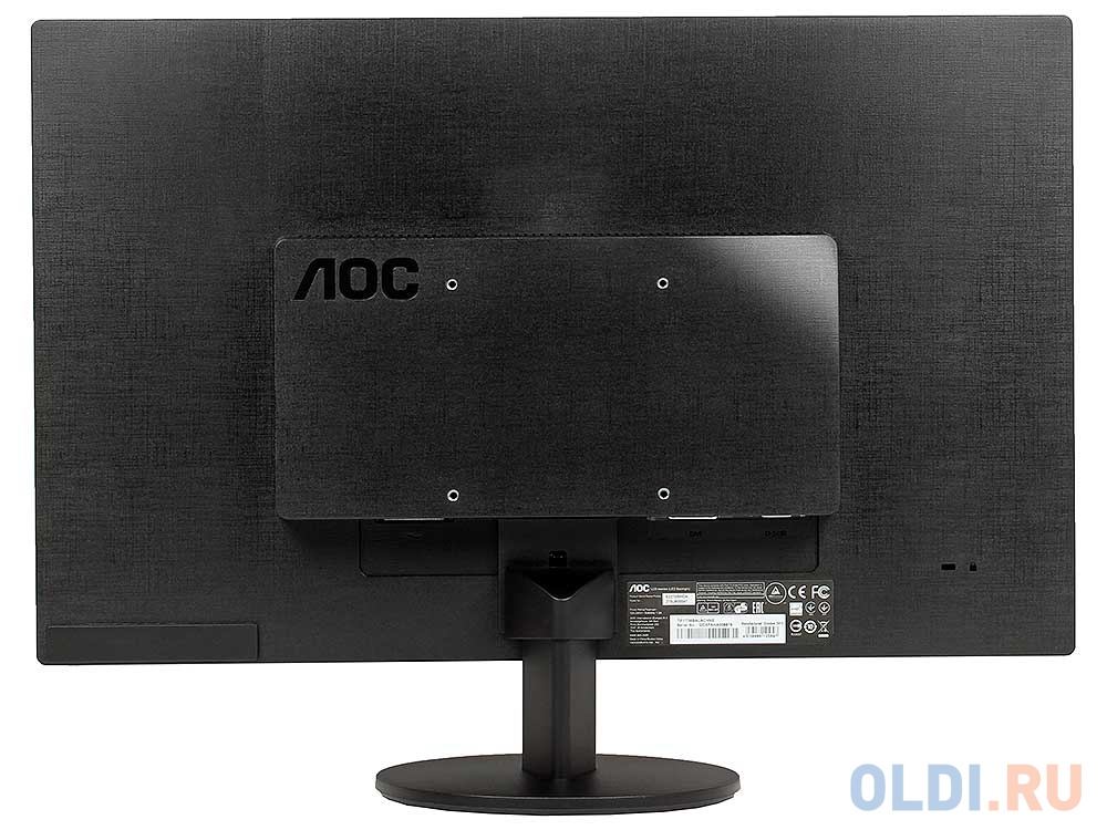 Монитор 21.5" AOC E2270SWN Black WLED, 1920x1080, 5ms, 200 cd/m2, 600:1 (DCR 20M:1), D-Sub, vesa фото