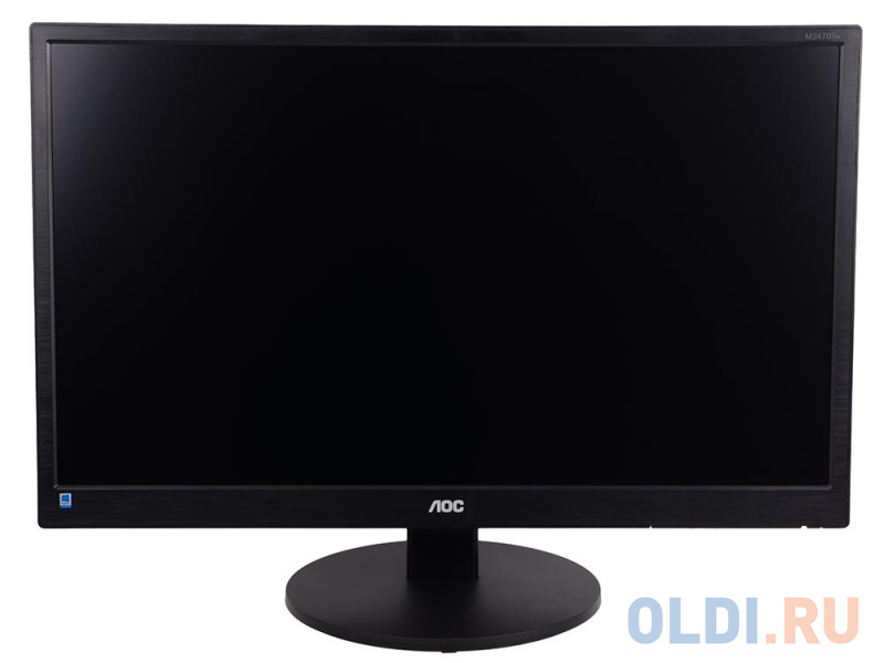 Монитор 23.6" AOC M2470SWD2 MVA, 1920x1080, 5ms, 250 cd/m2, 3000:1 (DCR 50M:1), D-Sub, DVI, vesa фото
