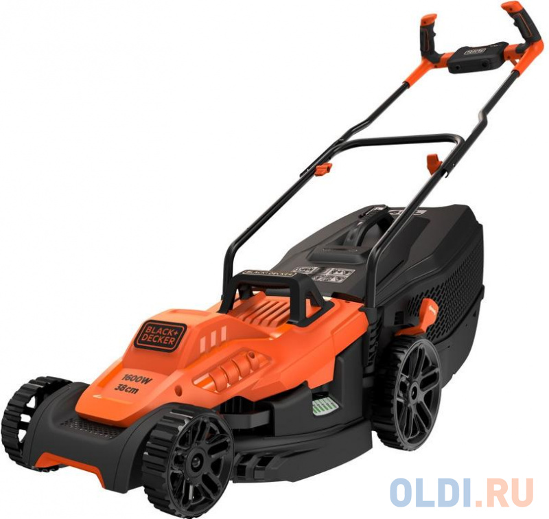 Газонокосилка роторная Black & Decker BEMW471BH-QS 1200Вт - фото 1