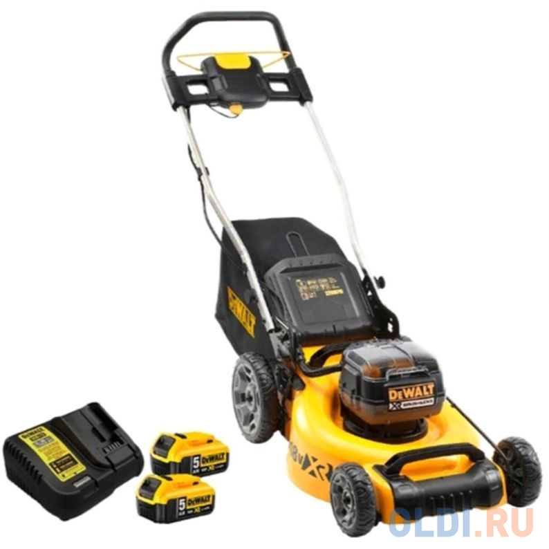 

Газонокосилка аккумуляторная DeWalt DCMW564P2-QW