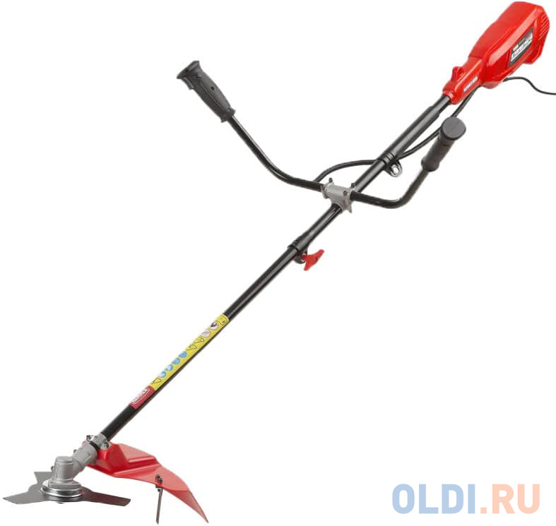 

Hammer ETR1200CR Триммер [647932] { 1200Вт 7500об/мин леска 2,4мм прямая штанга, нож + леска }