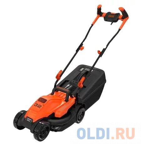 

Газонокосилка колесная электрическая BLACK+DECKER BEMW451BH-QS 32см 1200Вт