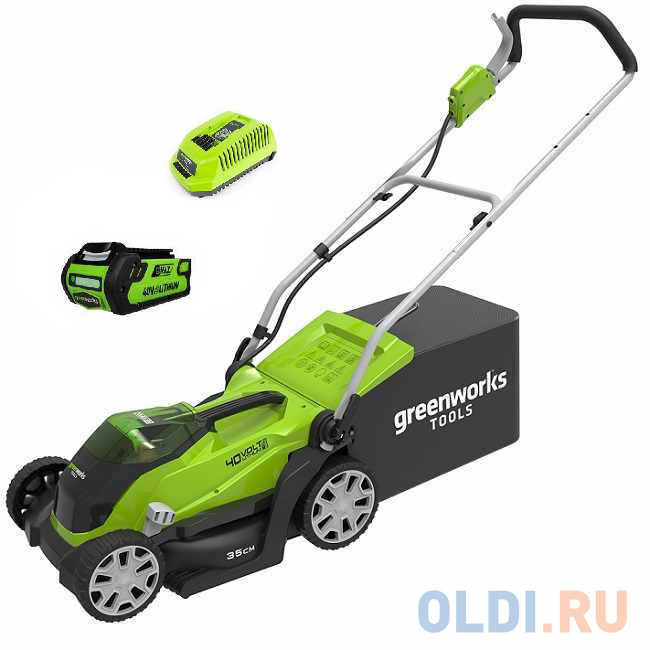 

газонокосилка Greenworks G40LM35K4