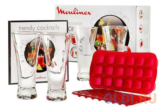 

Набор для соковыжималки Moulinex Trendy Cocktail Box XF800032