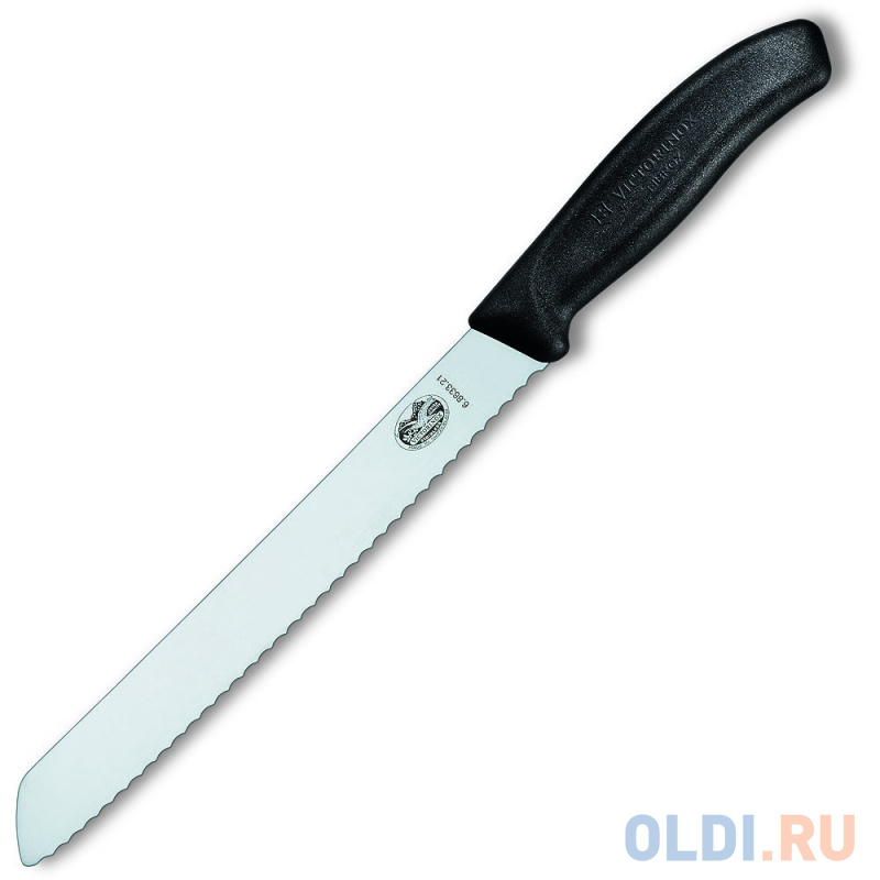 

Нож Victorinox Swiss Classic для хлеба черный 6.8633.21B