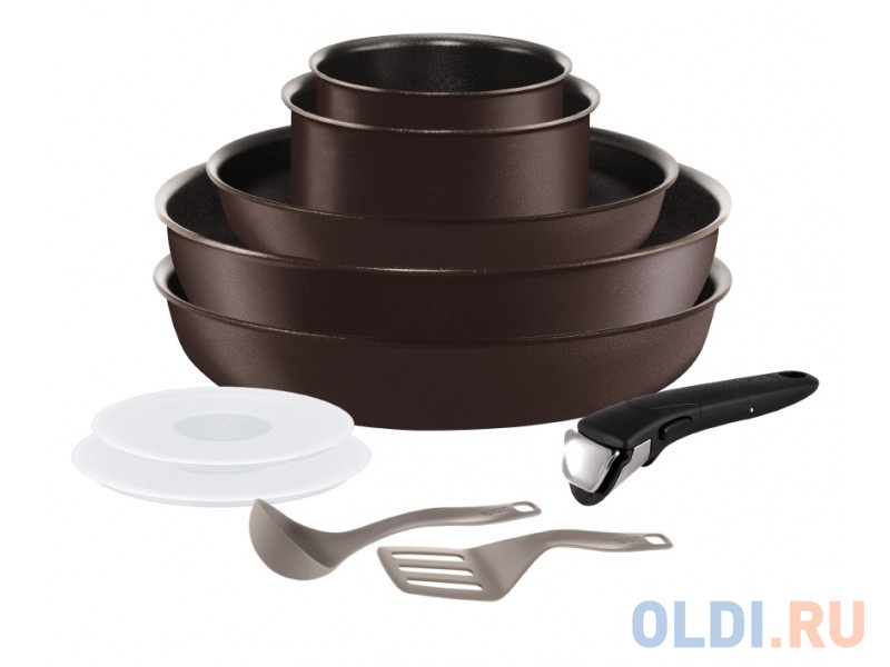 

Набор посуды Tefal Ingenio Chef L6559802 10 предметов (2100096879)