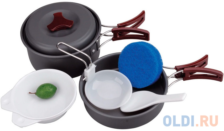

Набор кастрюль AceCamp camp kit S (1657) серый