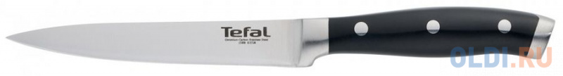 

Нож Tefal K1410574 (2100109058) стальной лезв.125мм черный