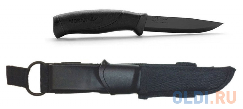 

Нож Morakniv Companion (12351) стальной лезв.104мм прямая заточка черный