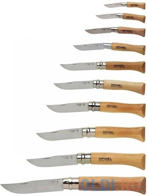 Набор ножей Opinel Tradition 2-12VRI (001311) компл.:10шт дерево подар.коробка