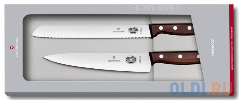 Набор ножей Victorinox Wood 5.1020.21G