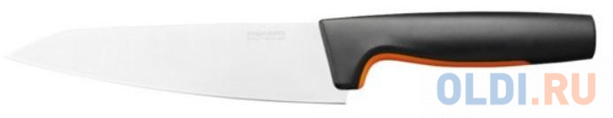 Нож кухонный Fiskars Functional Form 1057535 стальной разделочный лезв.169мм прямая заточка черный/оранжевый